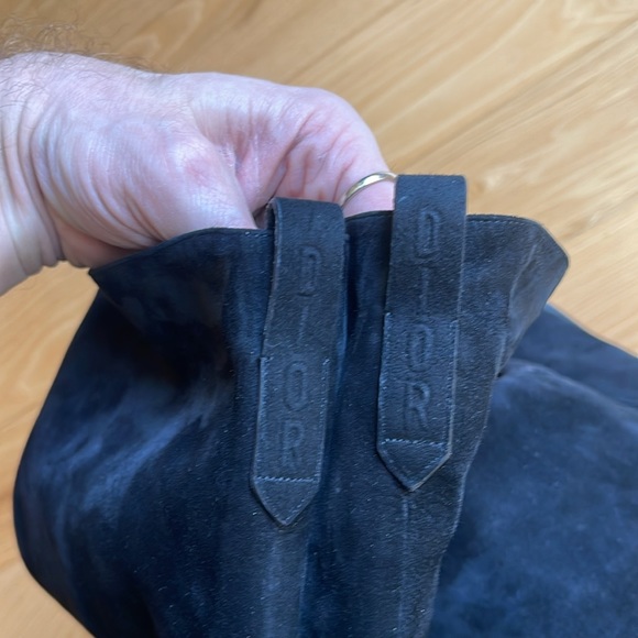 Dior thigh-high suede over the knee boots - Picture 6 of 11